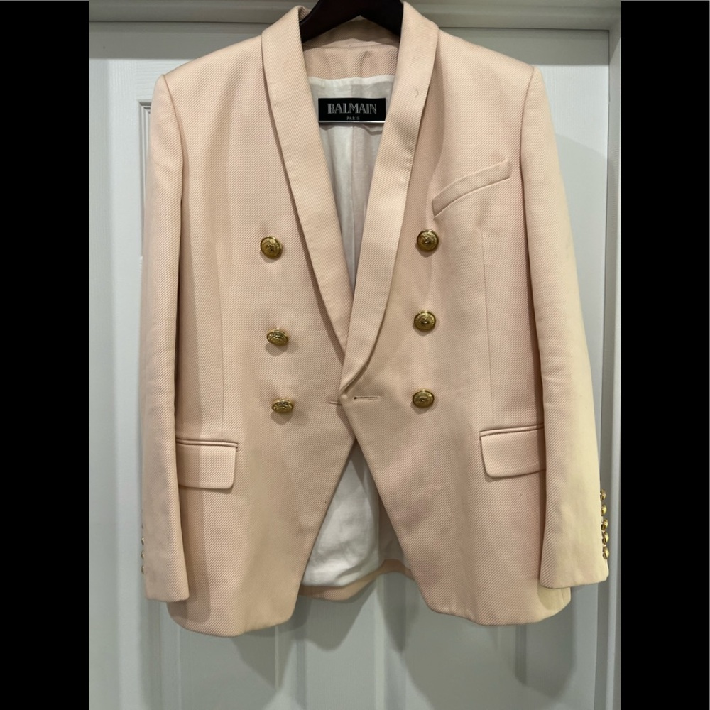 Pre Loved Authentic Balmain Blazer